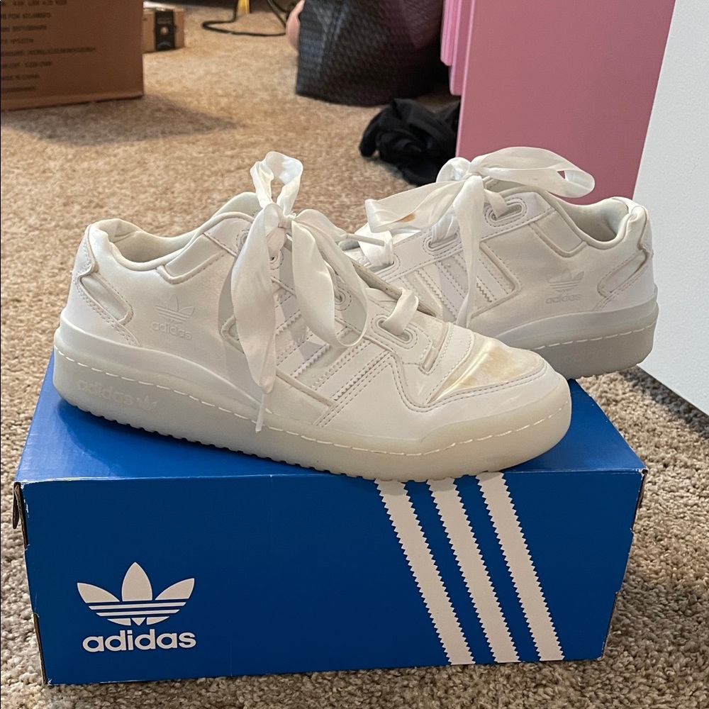 Adidas Satin Forum Low Sneakers
